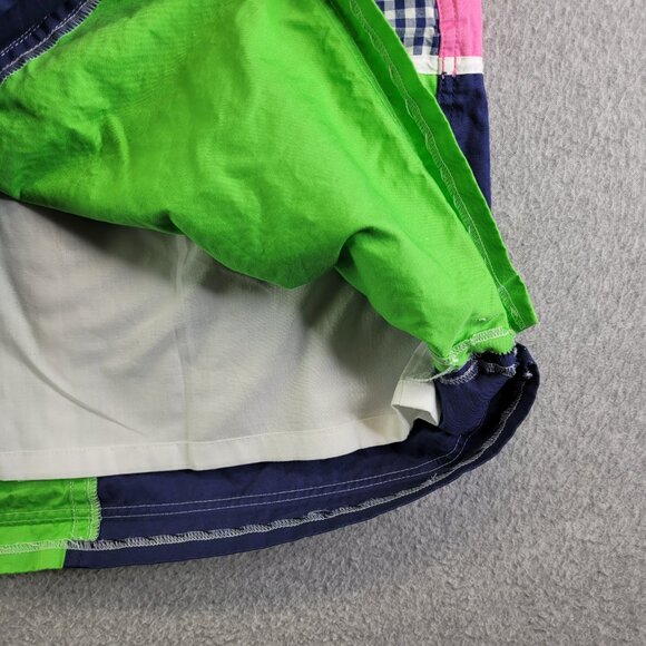 Lilly Pulitzer Skirt Womens 10 Pink Blue Green Colorblock Vintage Golf Resort - Picture 6 of 12